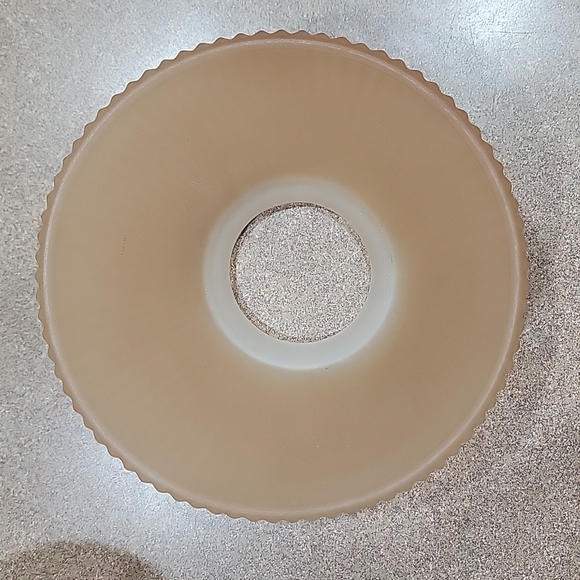 Peach Jar Candle & Matching Glass Shade!! - Picture 8 of 9